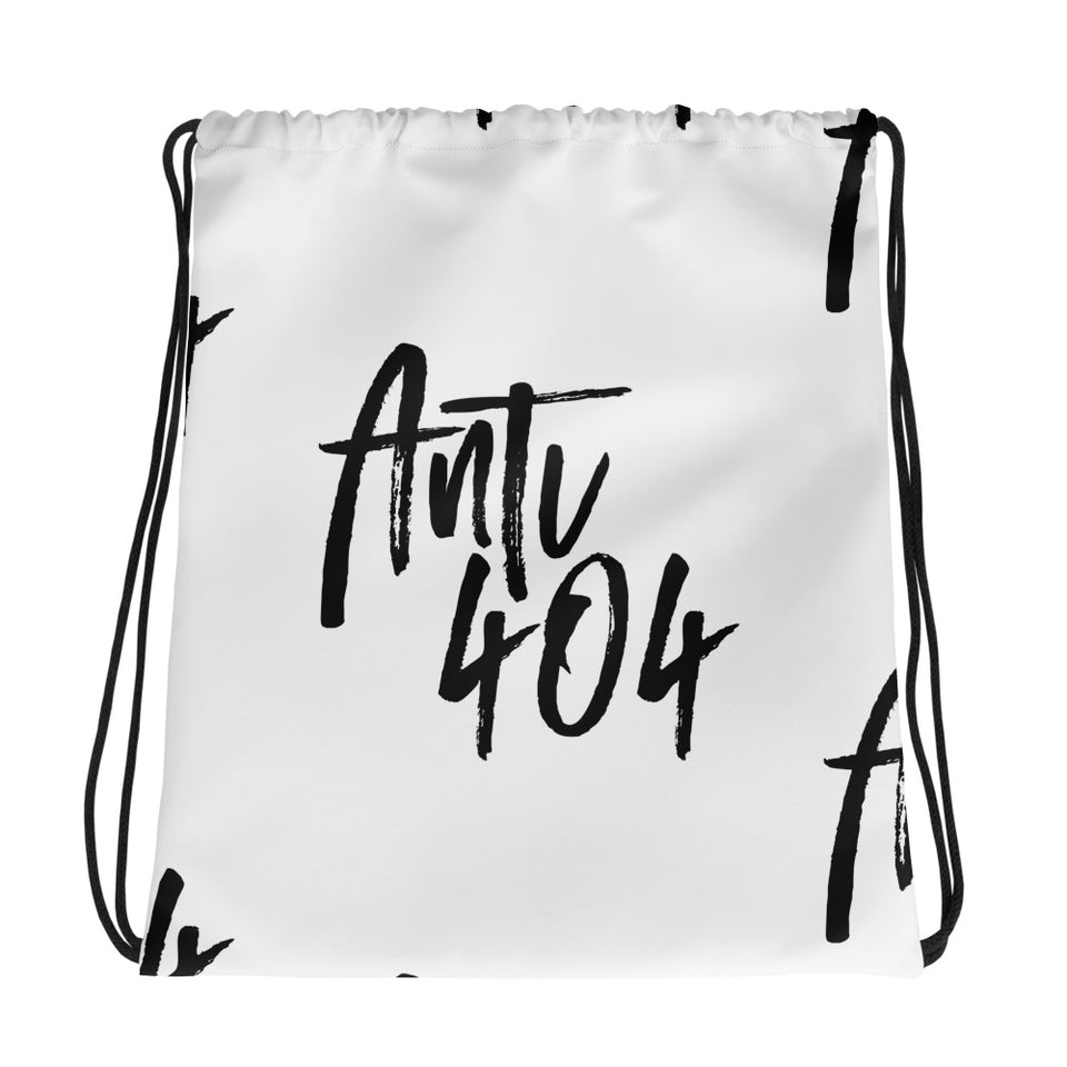 Printed Drawstring Bag